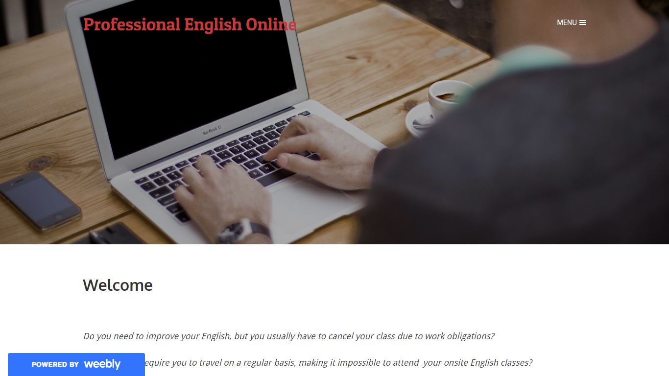 Professional English Online - Home